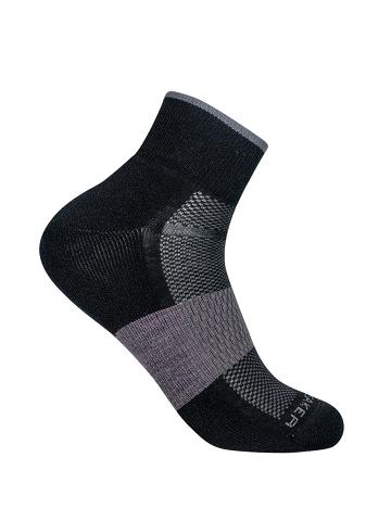 Men's Icebreaker Merino Multisport Light Mini Socks Black / Monsoon | CA 1918JPQJ